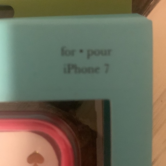 ⭐️NIB Kate Spade HAPPY Whimsies iPhone 7 case⭐️Rainbow balloon letters - Picture 4 of 4